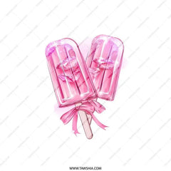 Pink Popsicle Lips Pillow, Cute Ice Pop Art Decor, Summer Fun Pillow, Kawaii Room Accent Pillow, Gift for Her, Unique Home Decor - Tawshia