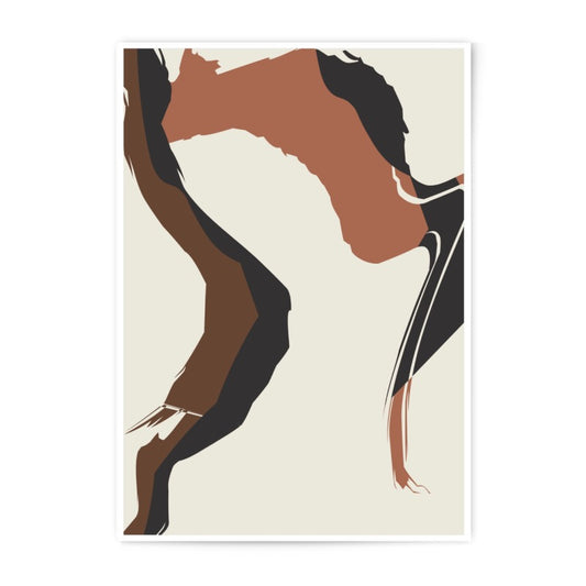 Abstract Art Photographic Print, Modern Home Decor, Earth Tones Wall Art, Contemporary Design, Unique Gift Idea, Minimalist Decor - Tawshia