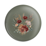 Botanical Pinback Button, Floral Bouquet Button, Aesthetic Pin Badge, Boho Chic Button, Unique Floral Gift, Nature Lover Button, Art Button - Tawshia