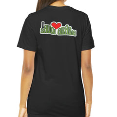I Love Saudi Arabia Graphic Tee Shirt product type
