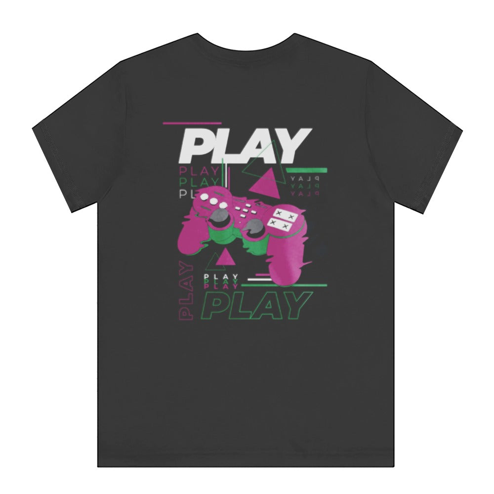 Play Pink and Green Gaming Graphic Tee Shirt product