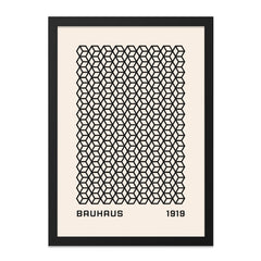 Bauhaus Wall Art, Geometric Print, 1919 Art, Modern Home Decor, Minimalist Art, Abstract Wall Decor, Cube Pattern Artwork - Tawshia