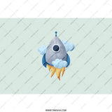 Rocket Ship Tumbler, Space Tumbler, Outer Space Tumbler, Kids Tumbler, Cute Tumbler, Fun Tumbler, Rocket Tumbler, Travel Tumbler - Tawshia