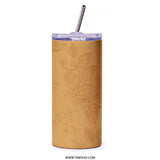 Butterfly Tumbler, Floral Tumbler, Monarch Butterfly, Motivational Tumbler, Good Things Take Time, Butterfly Lover, Gift for Her - Tawshia