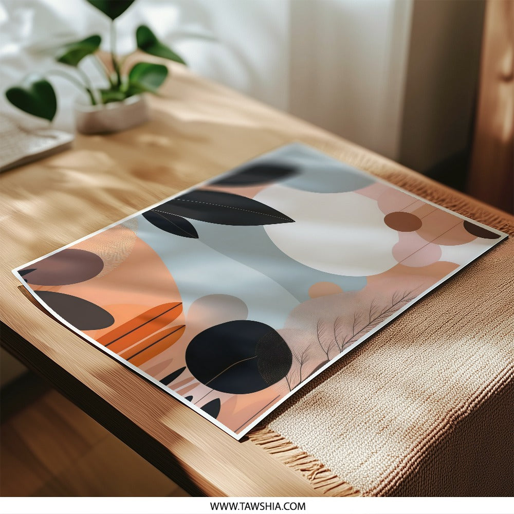 Abstract Art Photographic Print, Modern Wall Decor, Contemporary Art Print, Home Decor, Stylish Art, Trendy Photographic Print - Tawshia