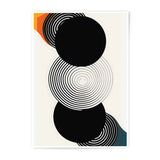 Abstract Circles Photographic Print, Modern Art Print, Geometric Wall Decor, Minimalist Art, Home Decor, Circle Art, Wall Art, Art Print - Tawshia