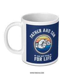Father and Son True Best Friend For Life Mug product type