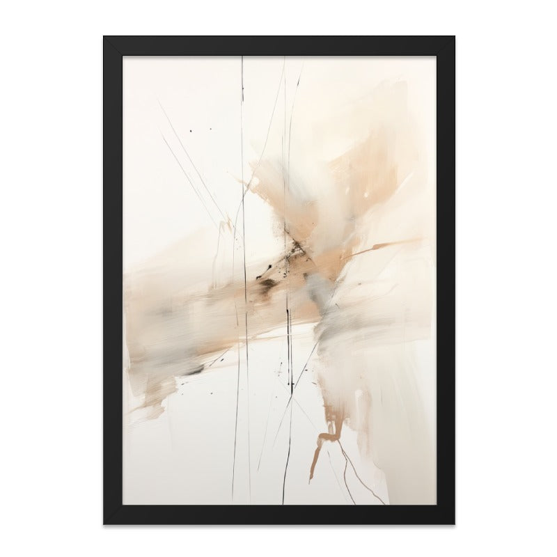 Abstract Wall Art, Neutral Tones Art, Modern Wall Decor, Contemporary Art Print, Beige Wall Art, Minimalist Art, Elegant Home Decor - Tawshia