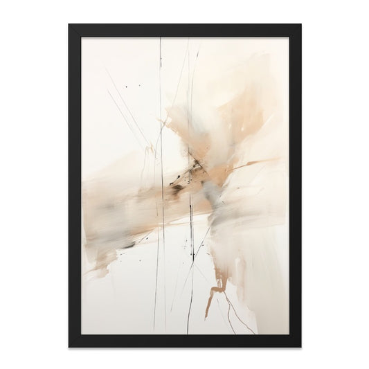 Abstract Wall Art, Neutral Tones Art, Modern Wall Decor, Contemporary Art Print, Beige Wall Art, Minimalist Art, Elegant Home Decor - Tawshia
