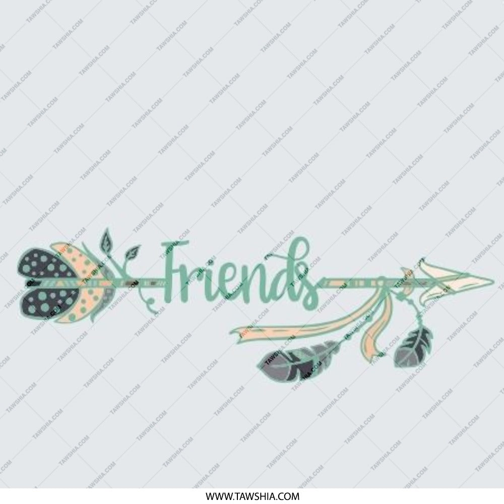 Friends Arrow Pinback Button, Friendship Gift, Best Friend Button, Arrow Button, Unique Gift, Trendy Badge, Friend Badge, Cute Pinback - Tawshia