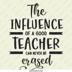 Teacher Influence Pinback Button, Teacher Appreciation Gift, Educator Present, School Staff Gift, Thank You Teacher Button - Tawshia