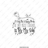 Best Friend Bride Pocket Mirror, Maid of Honor Gift, Bridal Party Favor, Wedding Day Compact, Bridesmaid Present, Pocket Mirror - Tawshia