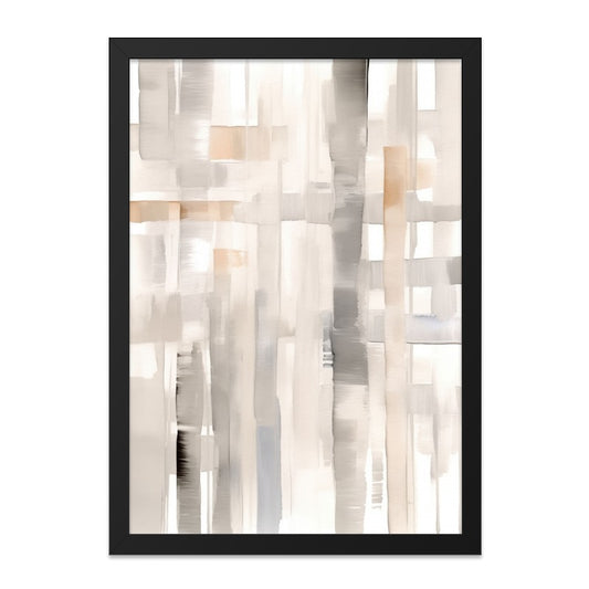 Abstract Beige Wall Art, Neutral Watercolor Painting, Modern Home Decor, Minimalist Art Print, Living Room Wall Decor, Contemporary Artwork - Tawshia