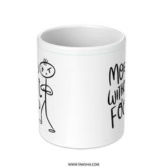 More Than My Feelings Stick Figure Graphic Mug product