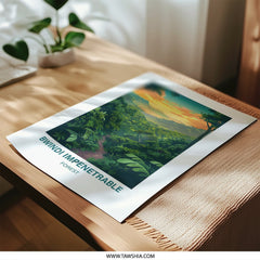 Bwindi Impenetrable Forest Photographic Print, Nature Art, Jungle Landscape, African Scenery, Wall Decor, Home Decor, Travel Poster - Tawshia