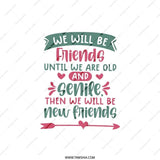 Best Friend Pillow, Funny Friend Pillow, Friends Forever Pillow, Gift for Friend, Friendship Pillow, Quote Pillow, Decorative Pillow - Tawshia