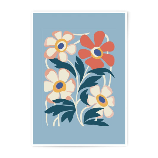 Floral Photographic Print, Flower Art, Botanical Wall Decor, Floral Arrangement, Modern Art, Flower Print, Minimalist Art - Tawshia