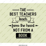 Best Teacher Backpack, Teacher Gift, Appreciation Gift, School Backpack, Heart Teaching, Book Teaching, Teacher Student, Educator Backpack - Tawshia