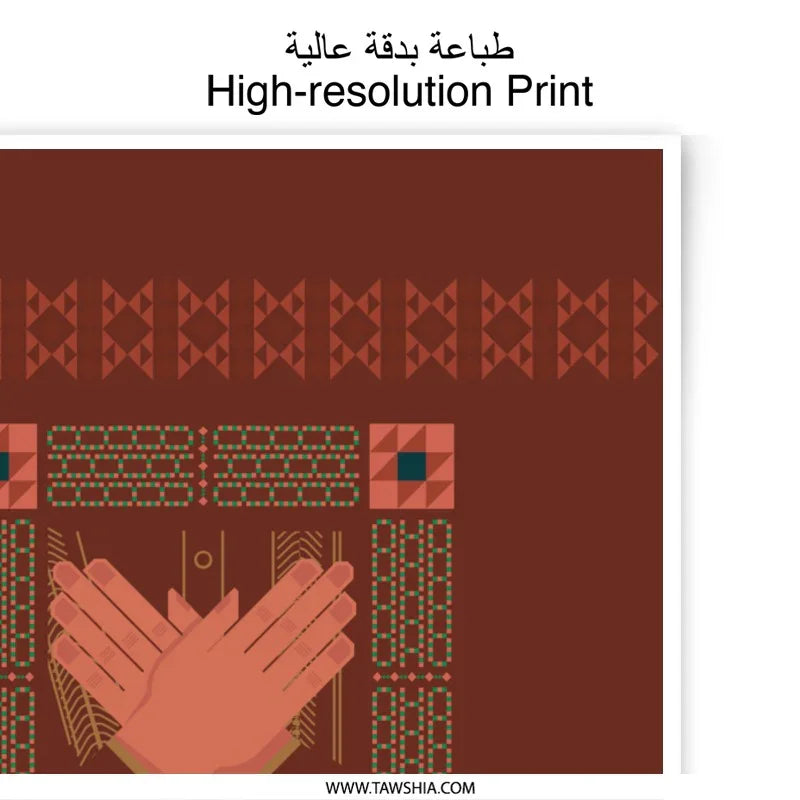 Unique Cultural Design High-resolution Print product type