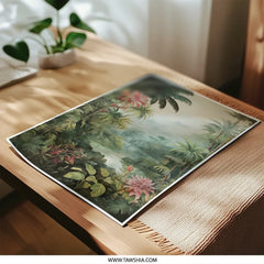 Tropical Photographic Print, Botanical Art Print, Jungle Wall Decor, Exotic Flowers Print, Nature Photography Print, Landscape Photography - Tawshia