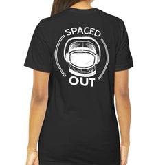 Spaced Out Helmet Design on Black T-shirt product