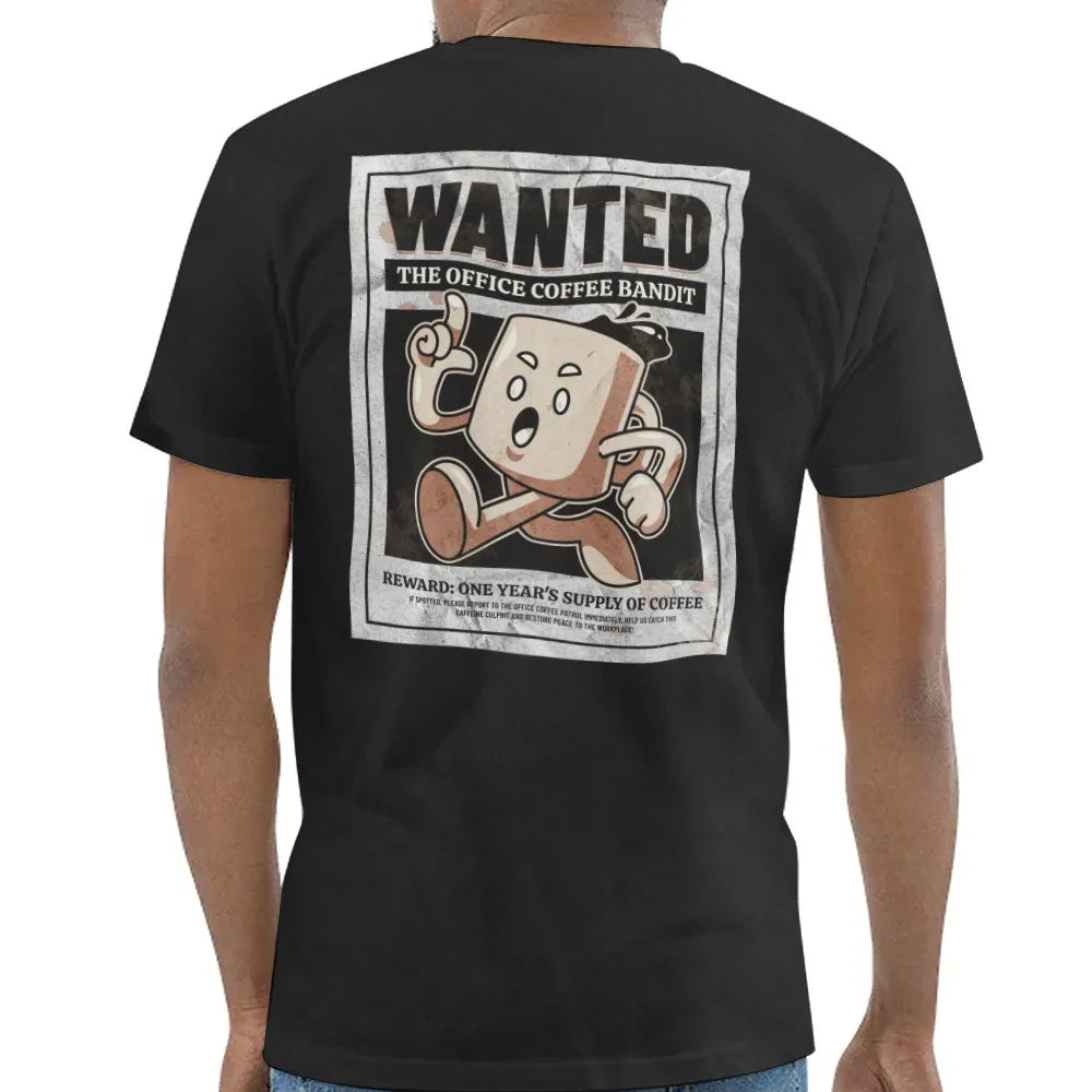 Wanted The Office Coffee Bandit Graphic Shirt product type
