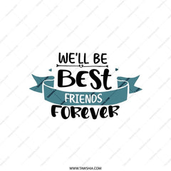 Best Friends Forever Pillow, Friendship Quote Throw Pillow, Sentimental Gift, Cute Pillow, Decorative Pillow, Home Decor Pillow - Tawshia