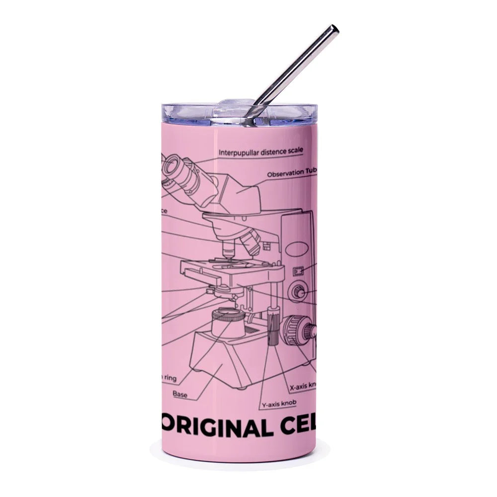 Laboratory Microscope Illustration Tumbler product type
