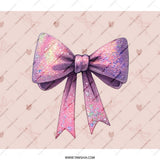 Sparkly Bow Backpack, Cute Bows, Pink Bow Design, Girly BackPack, Gift for Her, Pretty BackPack, Fashion Backpack, Daily Use BackPack - Tawshia