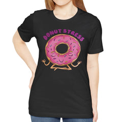 Donut Stress Graphic Tee Funny Relaxed T-Shirt product