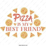 Pizza is My Best Friend Pinback Button, Food Lover, Pizza Slice, Pizza Pie, Circle Button, Quirky Button, Trendy Pin, Friend Gift - Tawshia