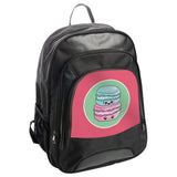 Cute Macaron Backpack, Kawaii Food Backpack, Stacked Macaron, Sweet Treat, Colorful Backpack, Pastel Colors - Tawshia
