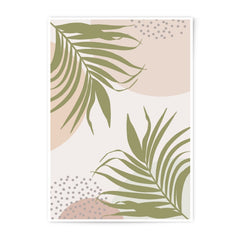Tropical Leaf Photographic Print, Minimalist Plant Art, Boho Wall Decor, Botanical Print, Modern Art Print, Home Decor - Tawshia