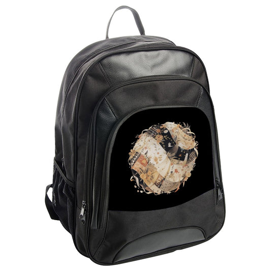 Floral Patchwork Backpack, Unique Design Bag, Stylish Travel Backpack, Trending School Bag, Fashionable Gift Backpack - Tawshia