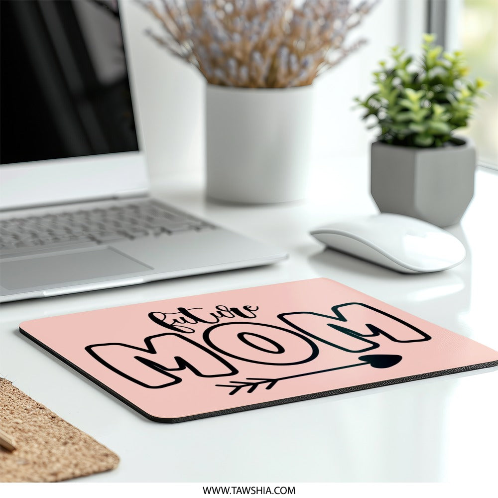 Future Mom Mouse Pad, Pregnancy Announcement, New Mom Gift, Expecting Mom, Baby Shower Gift, Mother's Day Present, Mom To Be, Cute Mousepad - Tawshia
