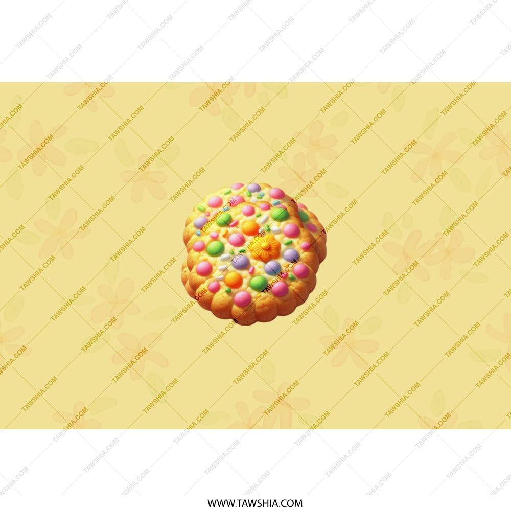 Cookie Tumbler, Colorful Cookie Design, Food Tumbler, Sweet Treat Tumbler, Gift for Baker, Cup with Lid, Cute Tumbler, Gift for Her - Tawshia
