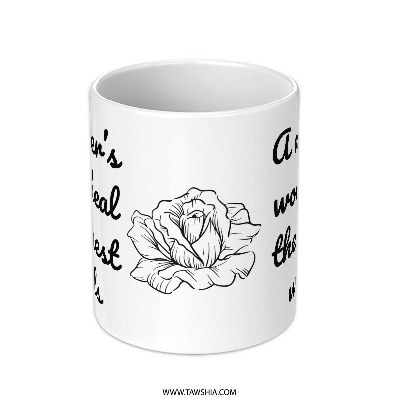 Mothers Love Mug, Inspirational Quote Mug, Healing Words Mug, Gift For Mom, Mothers Day Present, Floral Mug, Coffee Mug, Tea Cup - Tawshia