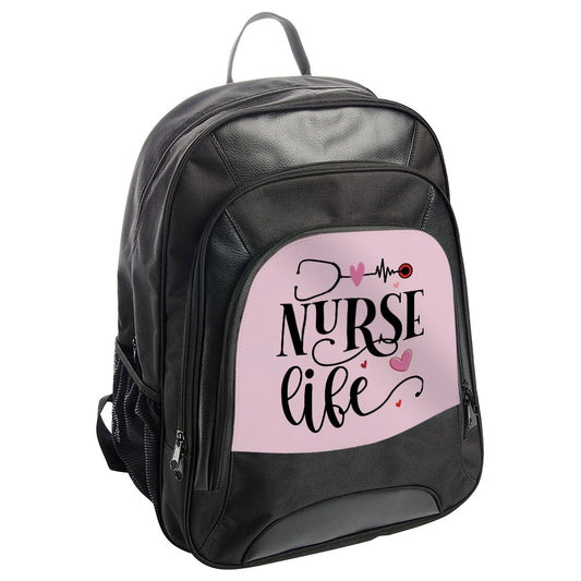 Nurse Life BackPack, Cute Medical BackPack, Gift For Nurse, School BackPack, Heart, Stethoscope, Doctor BackPack, Nursing Student - Tawshia