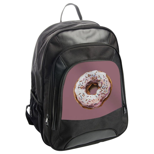 Donut Sprinkle BackPack, Food Lover, Sweet Tooth Gift, Novelty Bag, Unique Gift, School Bag, Travel Bag, Everyday Carry BackPack - Tawshia