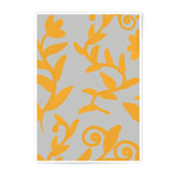 Floral Photographic Print, Golden Yellow Botanical Art, Abstract Floral Decor, Trendy Home Decor, Flower Print, Wall Art, Floral Art - Tawshia