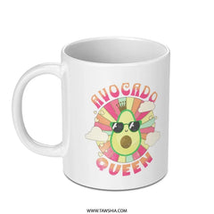 Avocado Queen Mug Colorful Unique Coffee Cup Product