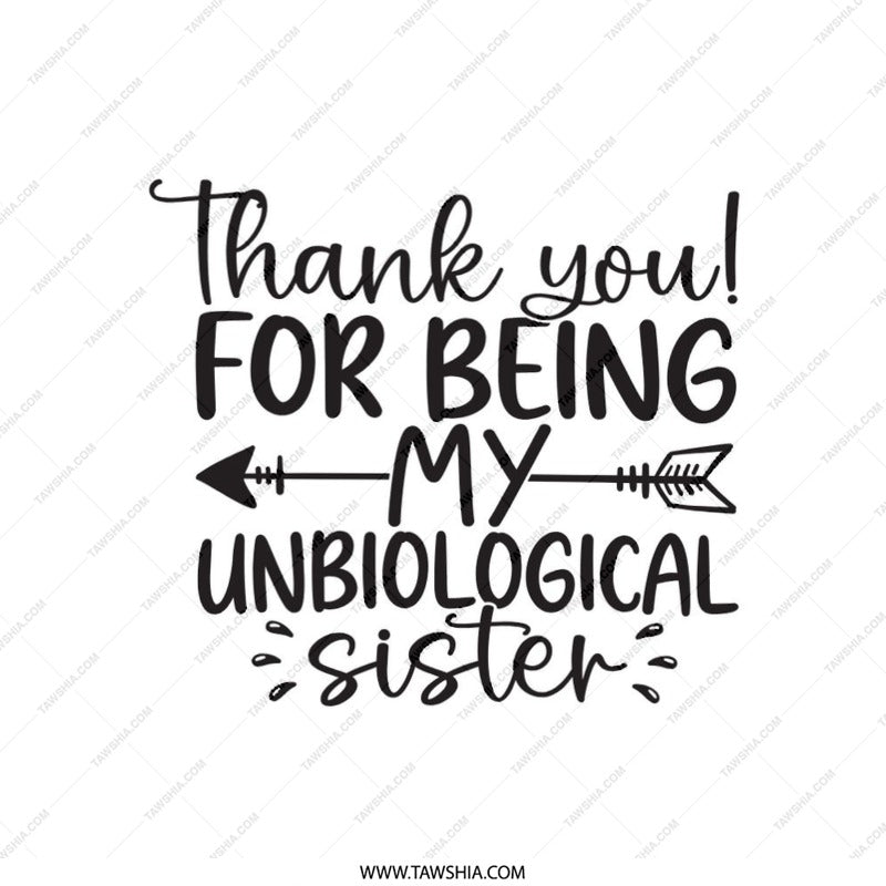 Unbiological Sister Pillow, Sister Gift Idea, Best Friend Present, Special Sister, Unique Sister, Sister Pillow Gift - Tawshia