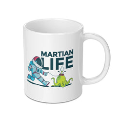 Martian Life Astronaut And Alien Design Mug product