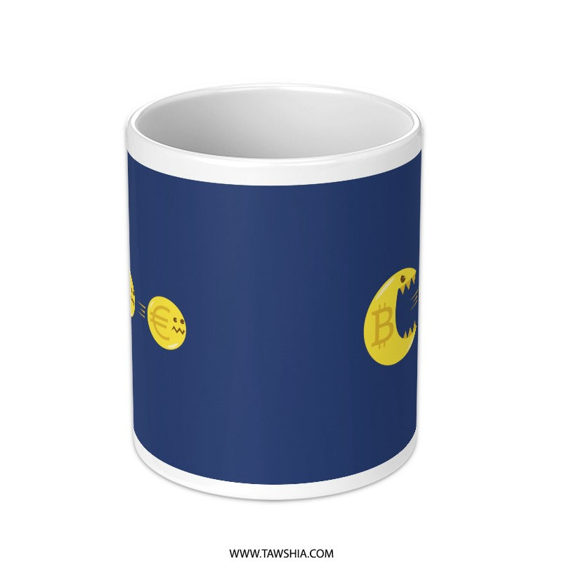 Cryptocurrency Moon Phases Design Coffee Mug product