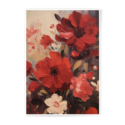Red Poppy Photographic Print, Floral Wall Art, Flower Fine Art Print, Botanical Decor, Modern Home Decor, Floral Photography Print - Tawshia
