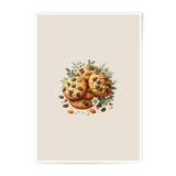 Cookie Photographic Prints, Food Art, Kitchen Wall Decor, Dessert Illustration, Gourmet Bakery, Home Decor, Fine Art Print - Tawshia