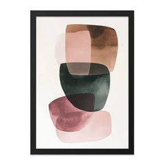 Abstract Shapes Wall Art, Modern Art Print, Geometric Art, Contemporary Art, Home Decor, Living Room Art, Trending Wall Decor - Tawshia