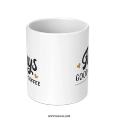 Todays Good Mood Coffee Mug, Funny Coffee Mug, Gift for Coffee Lover, Novelty Mug, Cute Mug, Coffee Gift, Coffee Addict Mug - Tawshia