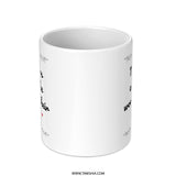 Mothers Day Mug, Gift for Mom, Mothers Day Gift, Heart Mug, Mothers Carry the World, Coffee Mug, Mom Mug, Gifts for Her, Moms Mug - Tawshia