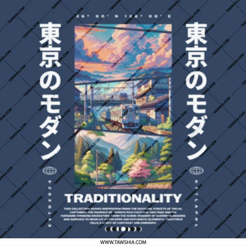 Traditionality Stunning Japan Themed Poster product